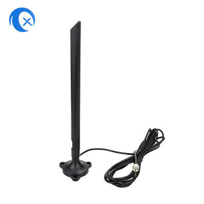 2.4G 5 DBi 5g 5.8g WiFi Omnidirectional Magnet Mount Antenne mit SMA-Anschluss für Netzwerkkarte
