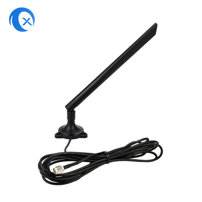 2.4G 5 DBi 5g 5.8g WiFi Omnidirectional Magnet Mount Antenne mit SMA-Anschluss für Netzwerkkarte