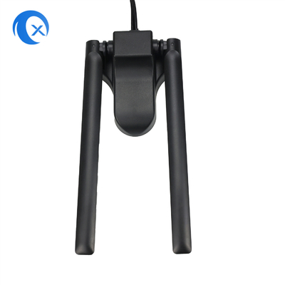 Dual-Band 2,4 GHz 5 GHz RP-SMA WiFi-Antennen mit 6,5 Fuß langem Verlängerungskabel für PC Desktop Computer Wireless Bluetooth