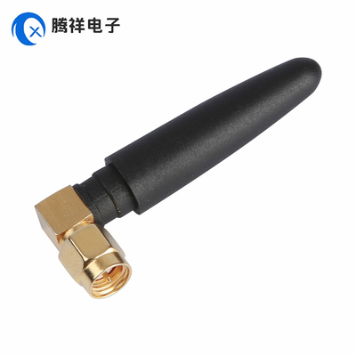SMA Männliche gerade goldplattierte Antenne 868MHz 2dBi Gummi-Antenne für Handheld, TV, Automobil, Heimkino
