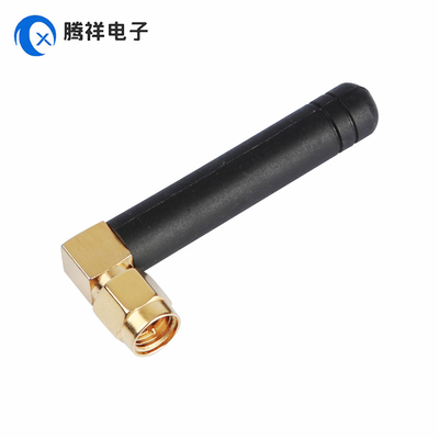 SMA Männliche gerade goldplattierte Antenne 868MHz 2dBi Gummi-Antenne für Handheld, TV, Automobil, Heimkino