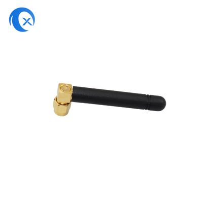 2.4G WLAN Rechtswinkel SMA Männlicher Anschluss Hochgewinn 2dBi GSM Gummi-Entenne für Router