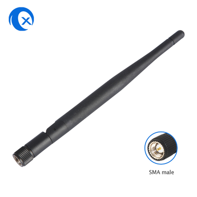 2.4G 5.8g High Gain 5dBi Dual-Band Antenne Klappbare externe WLAN-Antenne Gummi-Antenne mit SMA Männlich für Router