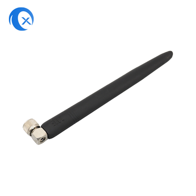 Hochgewinn 5dBi Fest 90 Grad Außen Gummi-Rechtswinkel RP SMA Männlicher Stecker 2,4 GHz Antenne für HD-Sicherheitskamera