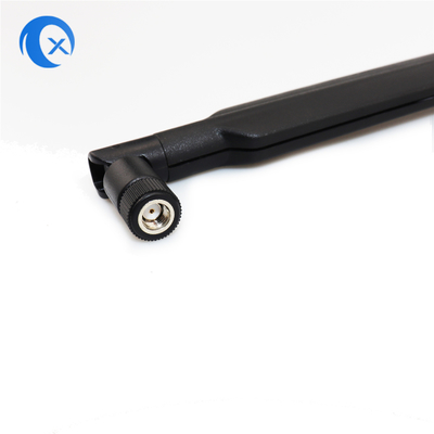 2.4/5.8 GHz Dual-Band High Gain 5dBi Omni-Directional WiFi Antenne mit Hinged RP-SMA Männlichem Anschluss für Router