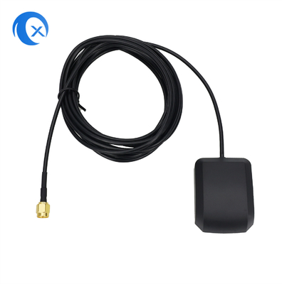 1575.42MHz 27dBi GPS-Antenne mit zwei Verstärkung Auto-DVD-Navigation GPS-Aktive Antenne 3m Meter SMA-Mann-Anschluss