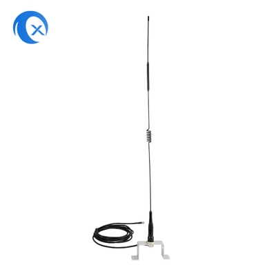 Auto Mount Antenne Hochgewinn Peitsche Langstrecken-Edelstahl-Transceiver Mobilfunk-Antenne