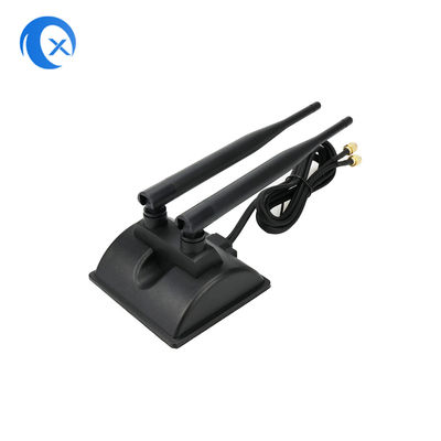 Doppelband-magnetische niedrige Antenne 5dBi mit Verbindungsstück RP SMA
