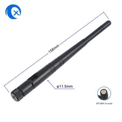 Innen-Omni WiFi Antenne 3dBi 2.4GHz mit Verbindungsstück des Schwenker-RP SMA