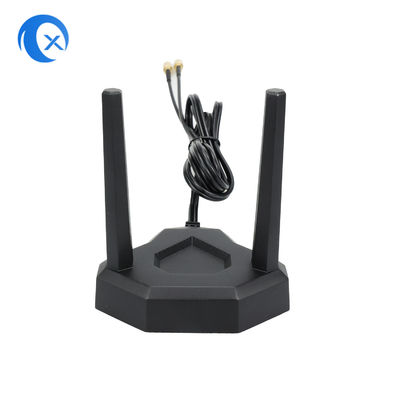 magnetische WiFi Antenne 2.4GHz 5GHz mit männlichem Verbindungsstück RP SMA