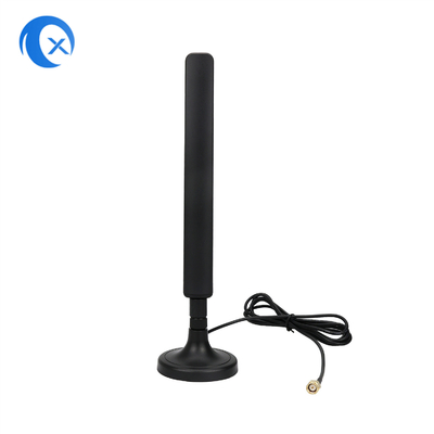 600MHz - Verbindungsstück-magnetische Berg-Antenne 6GHz SMA mit Kabel RG174