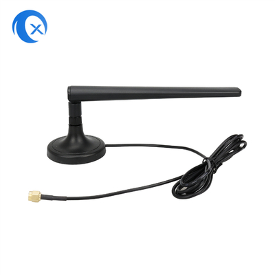 600MHz - Verbindungsstück-magnetische Berg-Antenne 6GHz SMA mit Kabel RG174