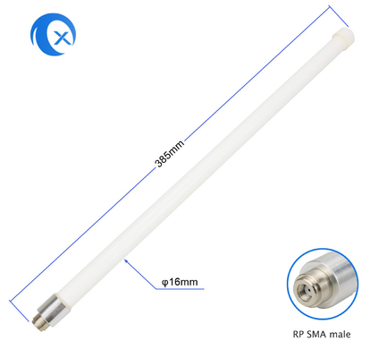 Hohes Empfangsantenne-Fiberglas-Whip Antenna Withs SMA DBI 433MHZ männliches Verbindungsstück