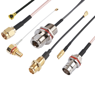 Der Koaxialkabelversammlungen RG316 Rfs Kabel SMA N-artiges MMCX BNC Verbindungsstückstarthilfekabel