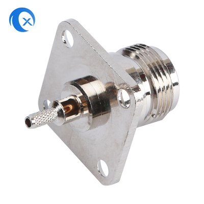CNC-Hardware-Teile Buchse des Bergs der Platte 50ohm F-artige