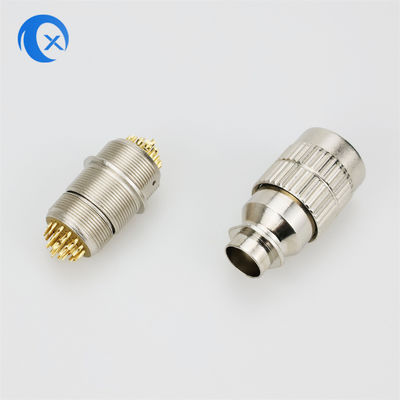 Neuzugang-Metall-Zink-Legierung 22pin Gegentakt- Kreis- Mikro-Jack Connector