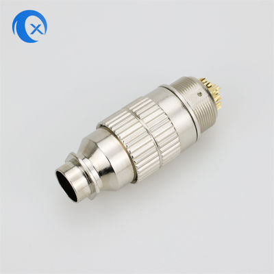 Neuzugang-Metall-Zink-Legierung 22pin Gegentakt- Kreis- Mikro-Jack Connector