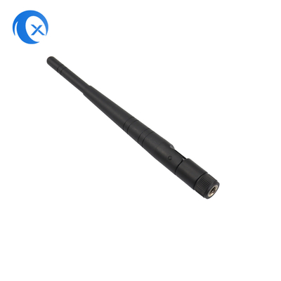 Rubber Duck Portable Antenne arbeitet von 2,4 GHz bis 2,5 GHz Antenne mit einem nominalen 3 dBi-Gewinn RP SMA-Männchen-Anschluss