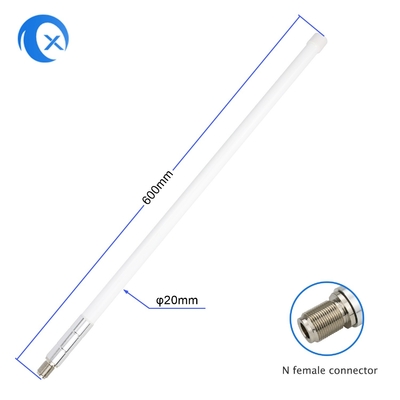 Wasserdichte Antenne N des Fiberglases 5.8dBi Art im Freien 915 MHZ-Antenne für LoRa Gateway
